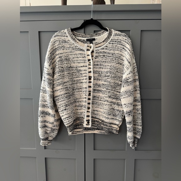 J. Crew Sweaters - J Crew Space-Dyed Textured Cardigan Sweater